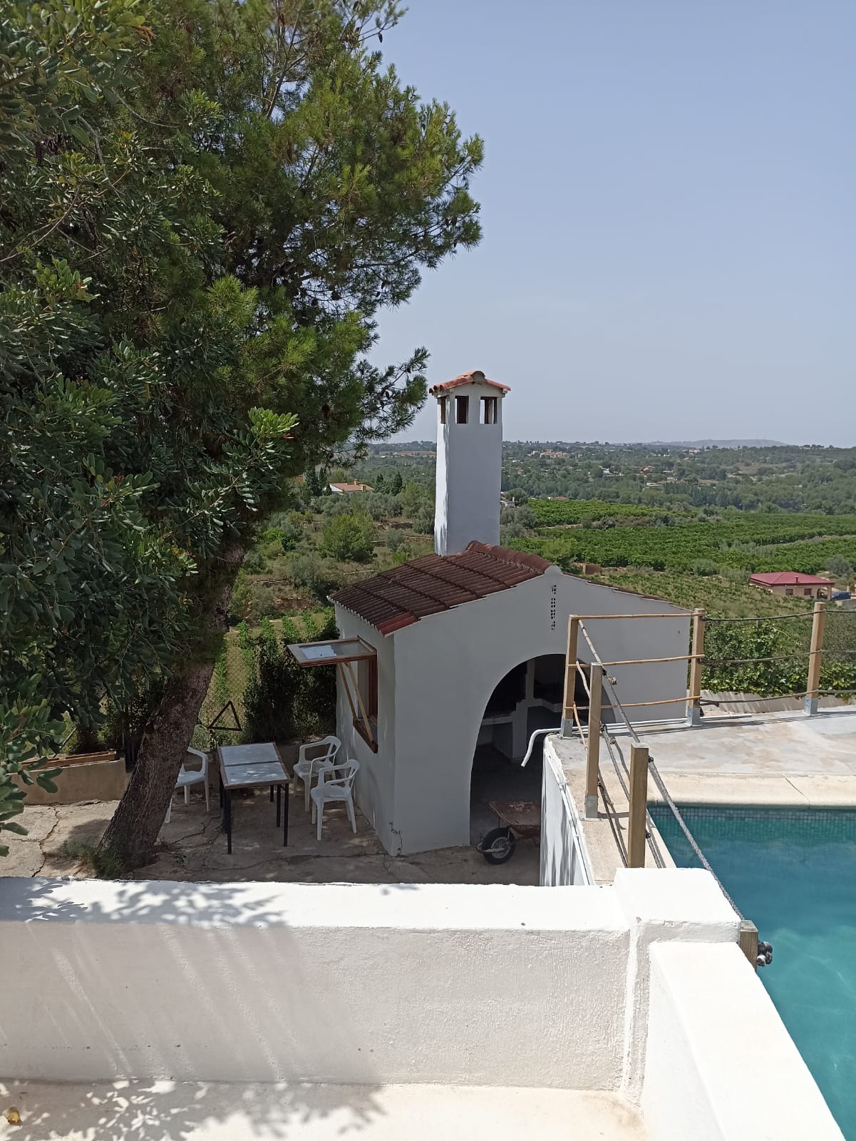 En alquiler, chalet con piscina en Montserrat (València), Urbanización Fuente-Manes.