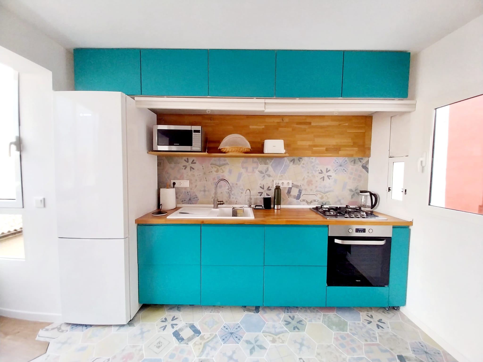 À louer, fantastique appartement en extérieur à El Cabanyal, Valence.