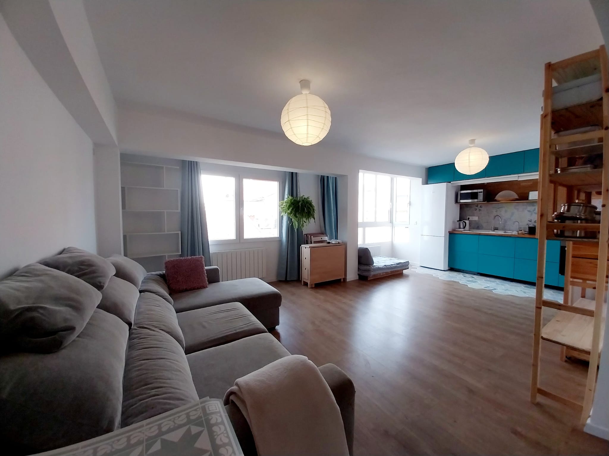 À louer, fantastique appartement en extérieur à El Cabanyal, Valence.